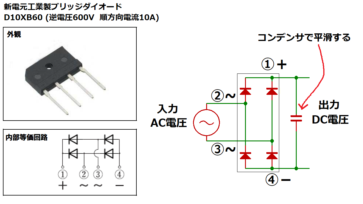 【用途別に回路図で解説】ダイオードの種類と選び方＆使い方 | アナデジ太郎の回路設計