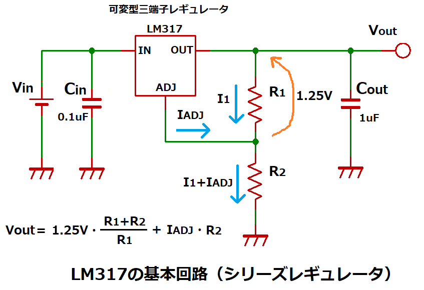 LM317基本回路