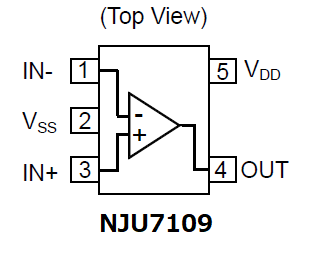 NJU7109ピン配置