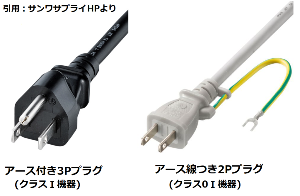 アースプラグ形状